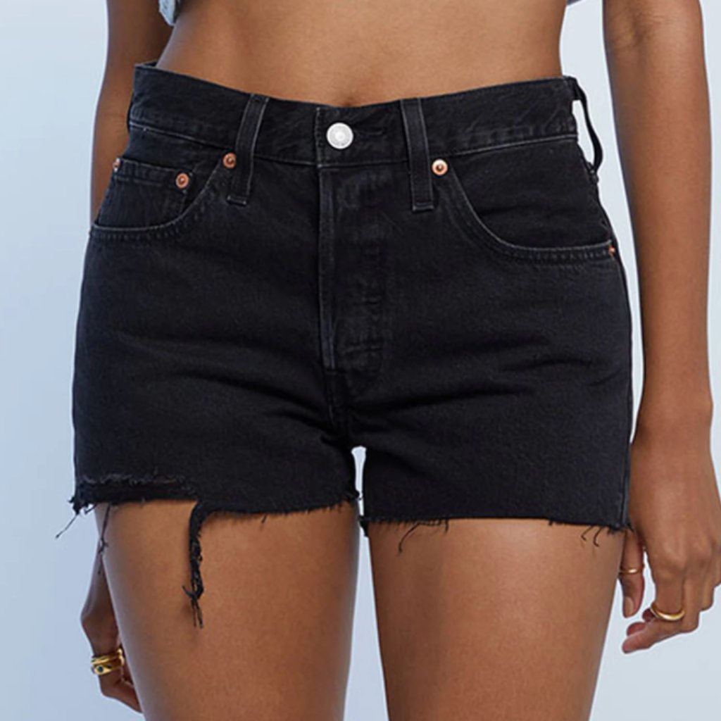Brand New Levis 501 Shorts Black
